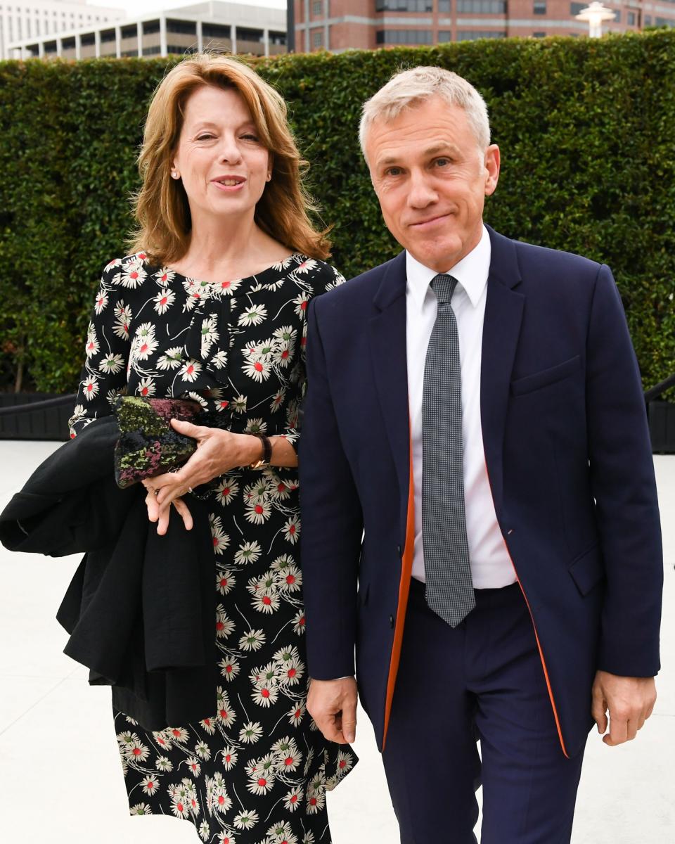 <h1 class="title">Judith Holste and Christoph Waltz</h1><cite class="credit">Photo: Billy Farrell / BFA</cite>