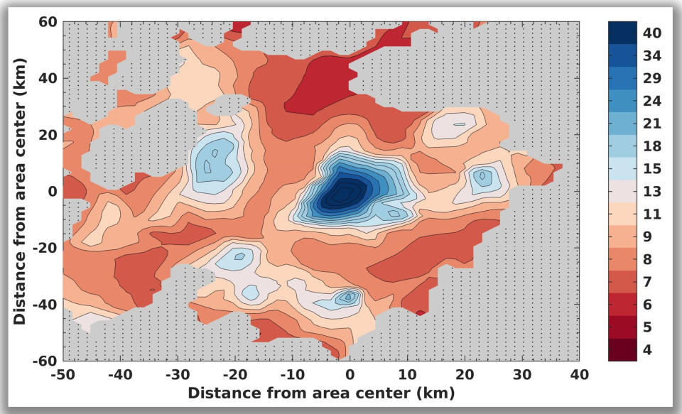 Image: Radar map of Mars (Nature Astronomy and Lauro et al)