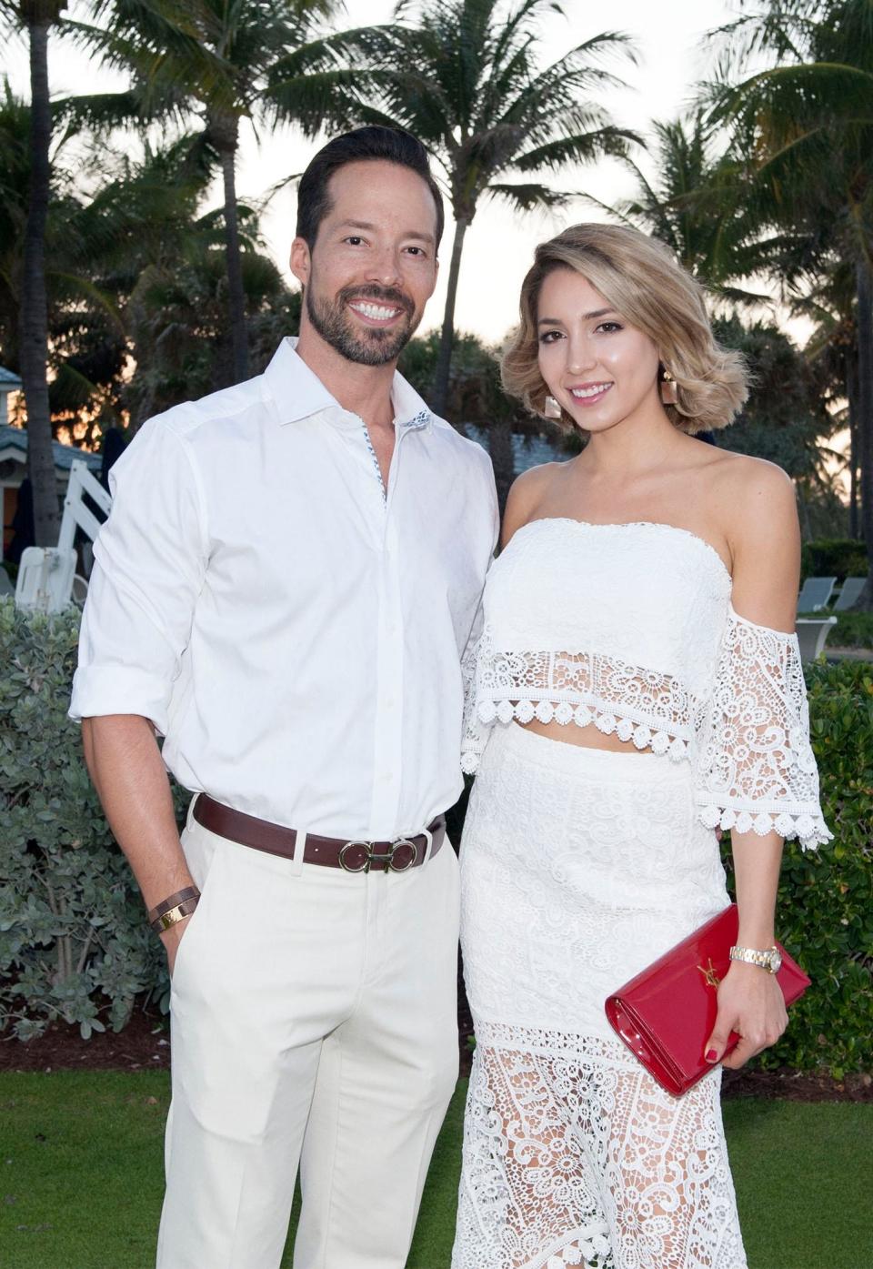 Josh Perreco and Manuela Yanez at the Boys & Girls Clubs of Palm Beach County 18th Annual Barefoot on the Beach at The Breakers in April 2019. The 22nd annual event is set for April 5 at The Breakers.