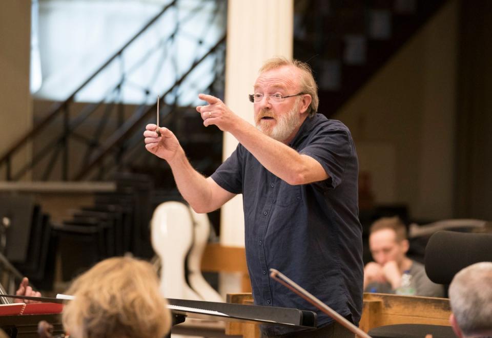 Martyn Brabbins had been the music director at the ENO since 2016 (Alastair Muir/Shutterstock)