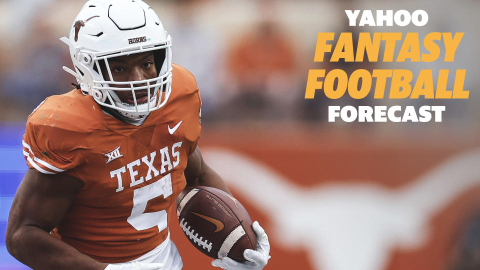 Texas RB Bijan Robinson is one of the top prospects in the 2023 NFL Draft. He is considered a top-10 talent in the class, but due to his position, he could be drafted anywhere in the first round. (Photo by Tim Warner/Getty Images)