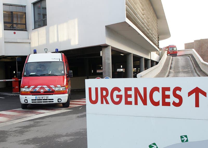 Service des urgences d'un hôpital (photo d'illustration) - -
