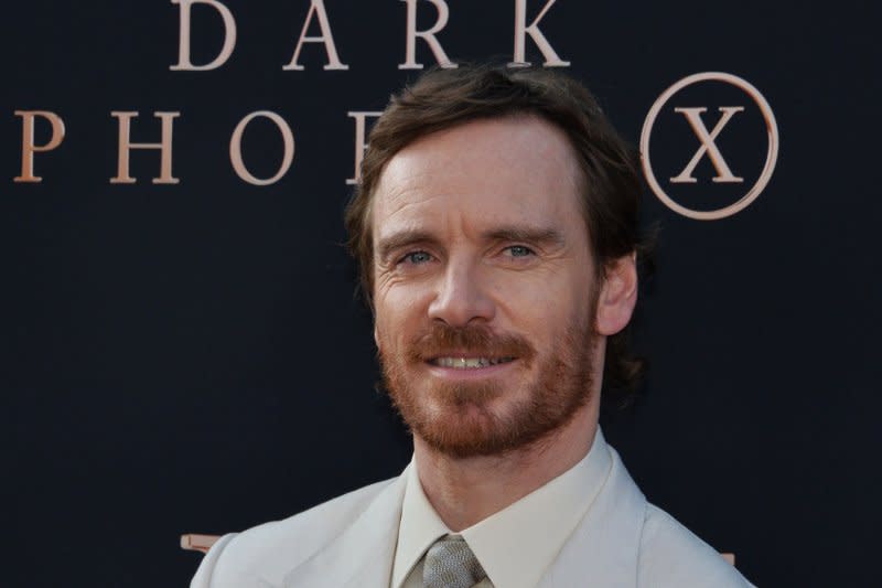 Michael Fassbender attends the Los Angeles premiere of "Dark Phoenix" in 2019. File Photo by Jim Ruymen/UPI