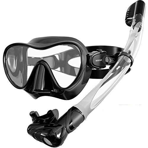 7) Keystand Foldable Snorkel Set