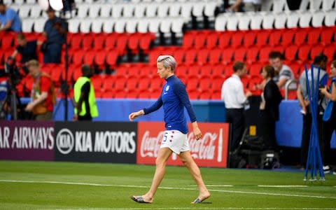 Megan RApinoe - Credit: AFP