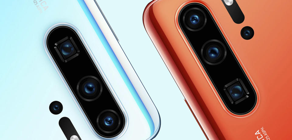 El Huawei P30 Pro cuenta con sensor ToF, situado bajo el flash - Imagen: Huawei.