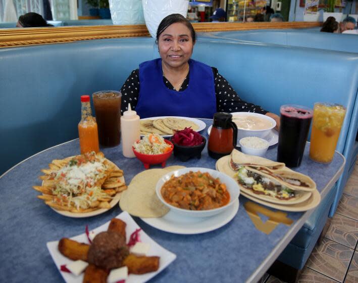 Blanca Pérez, chef y propietaria del restaurante Rincón Hondureño