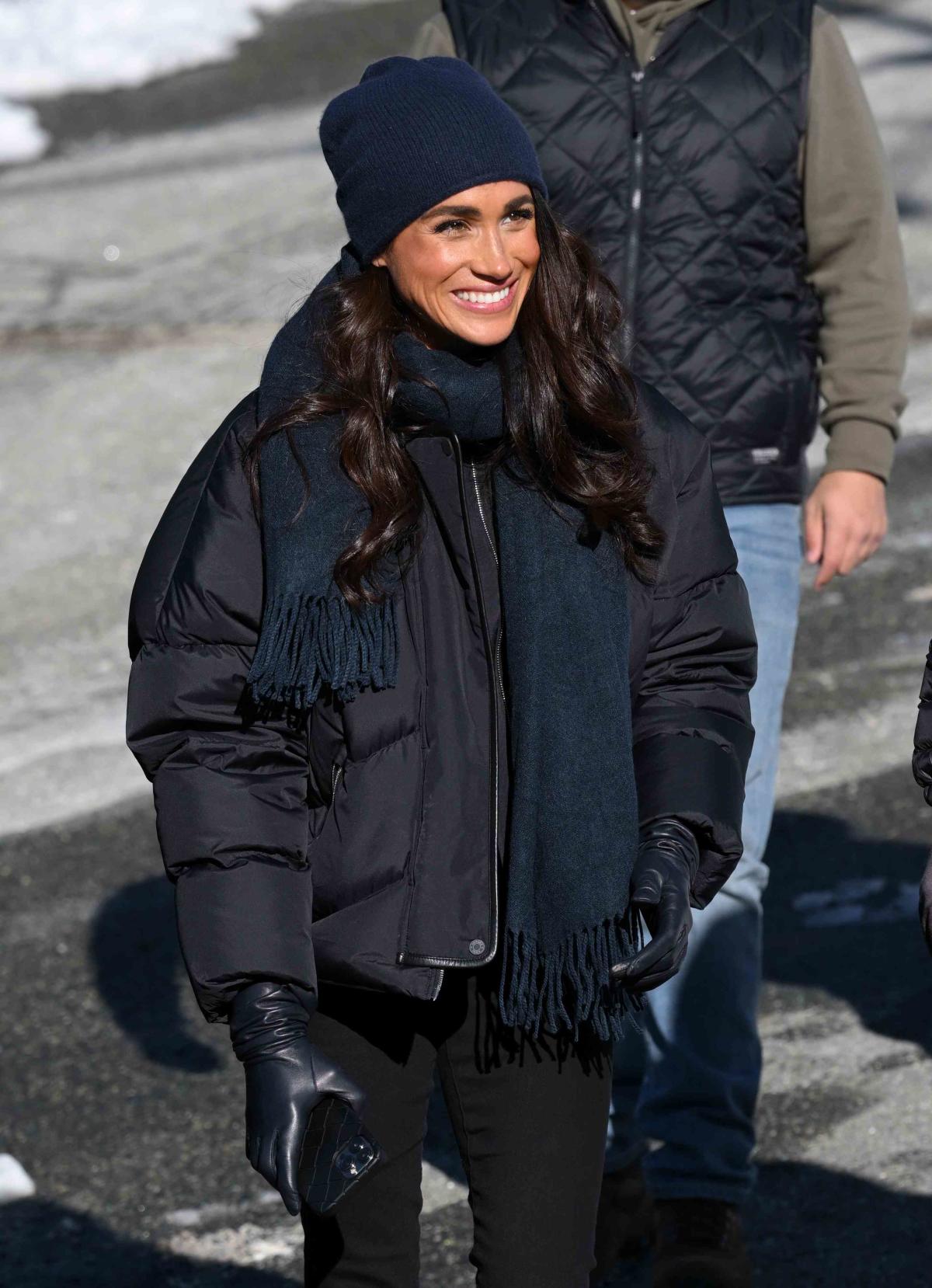 Meghan Markle's Latest Winter Look Just Broke an Old-School