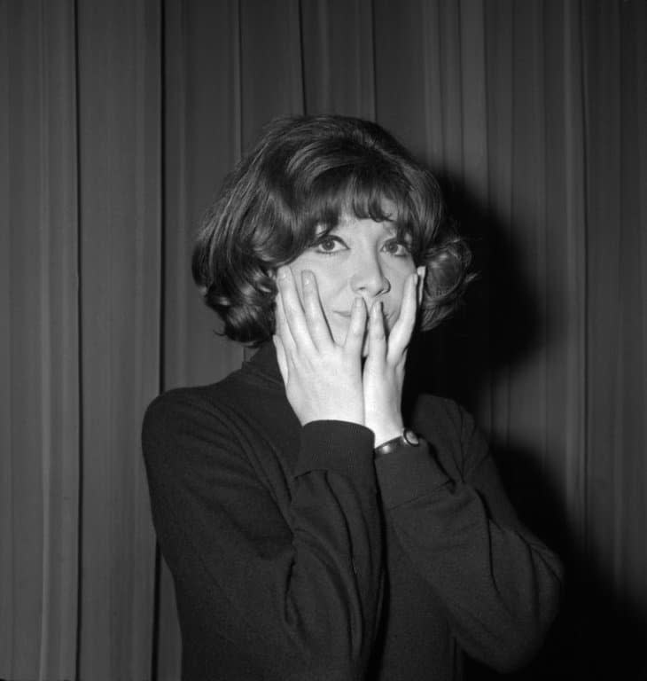 Juliette Gréco pose lors des répétitions, le 09 septembre 1964, à Bobino à Paris - STAFF © 2019 AFP