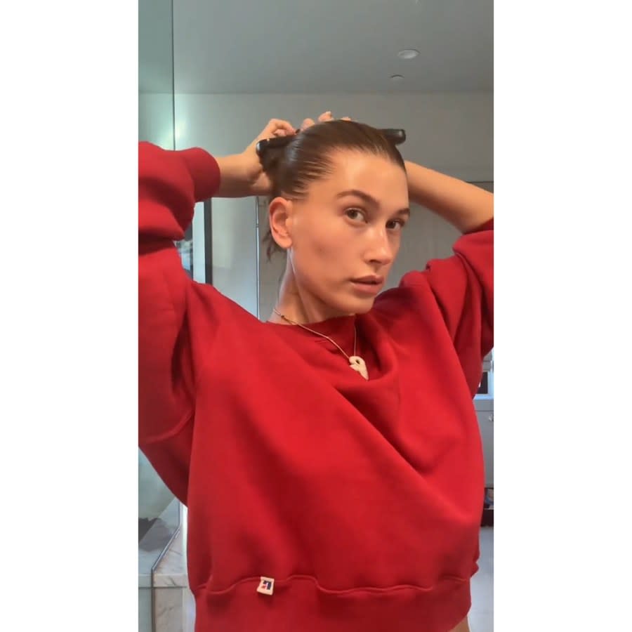 Hailey Bieber's morning routine is as minimalist as her glam look