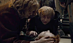 Julie Walters and Rupert Grint