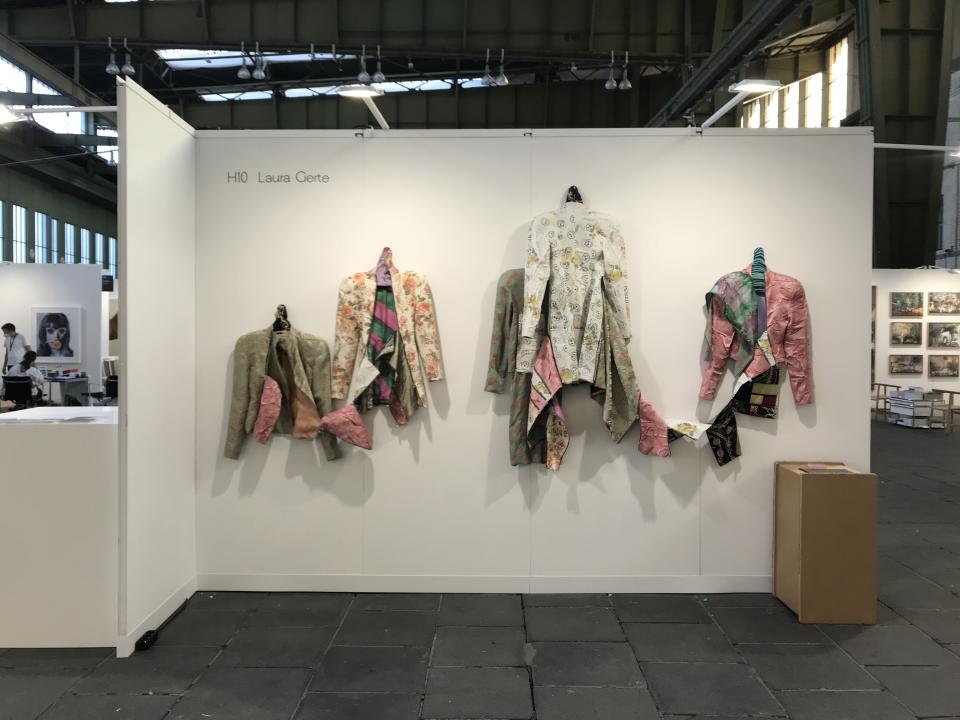 Laura Gerte’s installation at Fashion Positions. - Credit: Laura Gerte