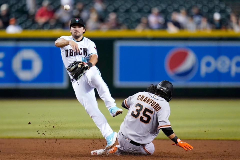 GIGANTES-DIAMONDBACKS (AP)