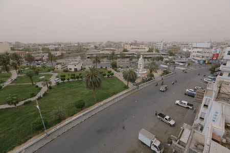 View of the Red Sea port city of Hodeidah, Yemen, June 14, 2018. REUTERS/Abduljabbar Zeyad