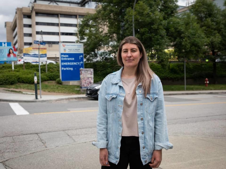 Kristal Garbers says she wants her father to live with her in New Westminster — but that would mean losing his family doctor on the Sunshine Coast.  (Justine Boulin/CBC - image credit)