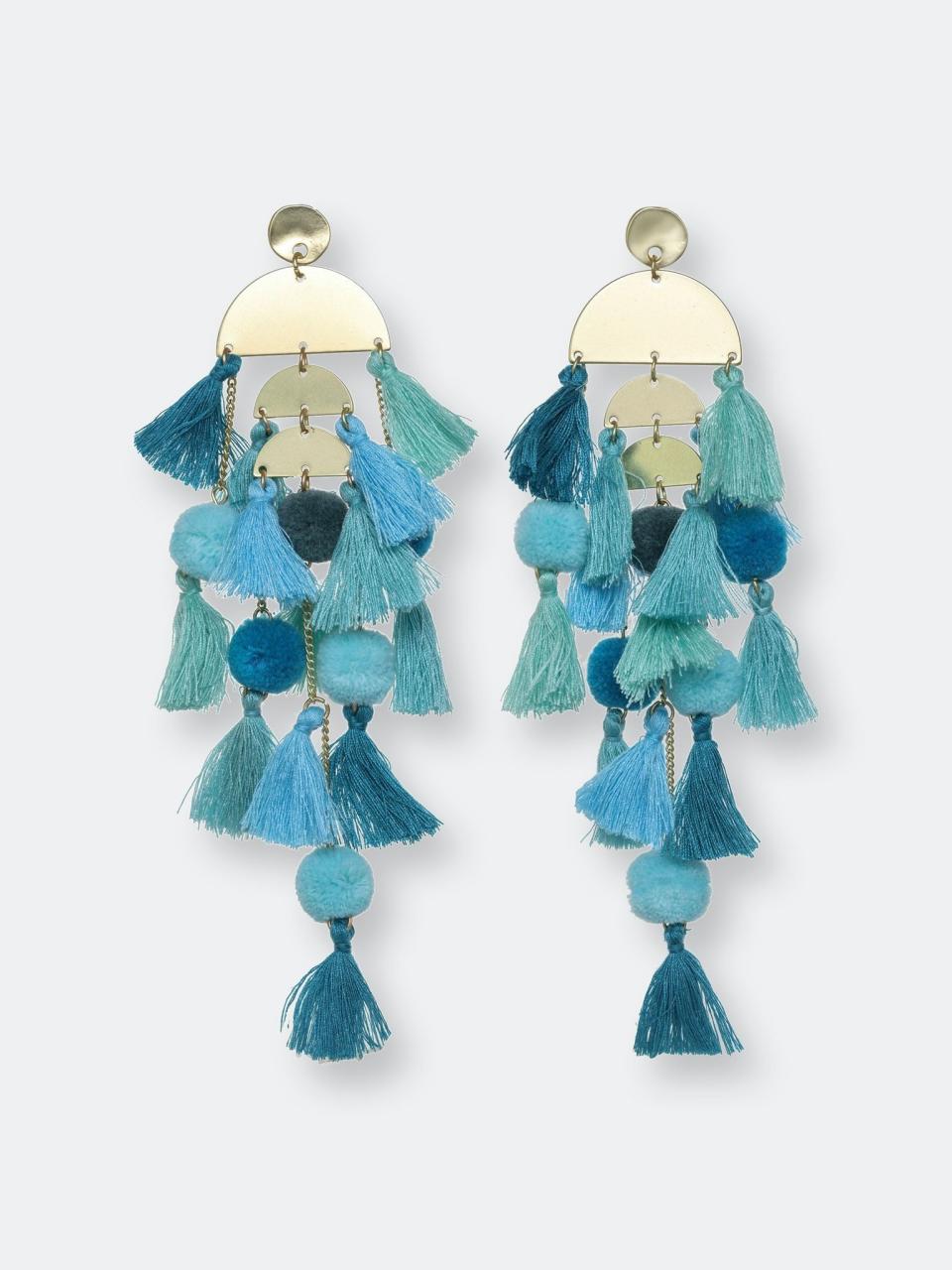 Stella & Ruby Calypso Tassel Earrings