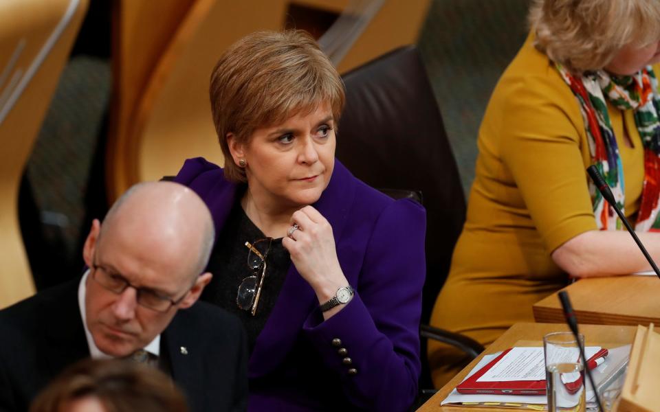 First Minister of Scotland Nicola Sturgeon - Credit: Russell Cheyne/PA