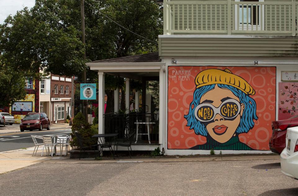 Toms River, the county seat of Ocean County, is a waterfront community with a downtown section offering residents and visitors a wide variety of activities and locations to enjoy life. Murals found around the downtown area.                                                       Toms River, NJTuesday, August 17, 2021  