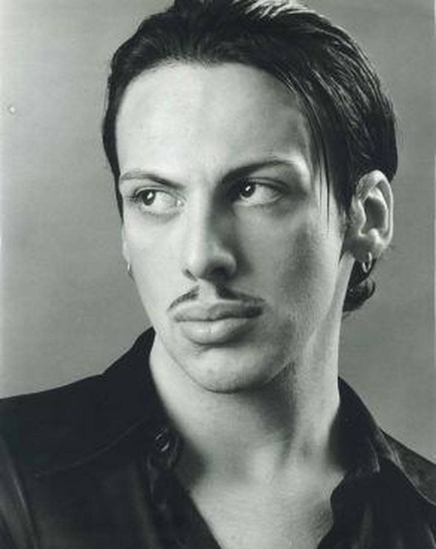 A photo of Neven Ciganovic from Zagreb, Croatia, before his three nose job procedures, Botox, cheekbone implants and jaw and chin fillers