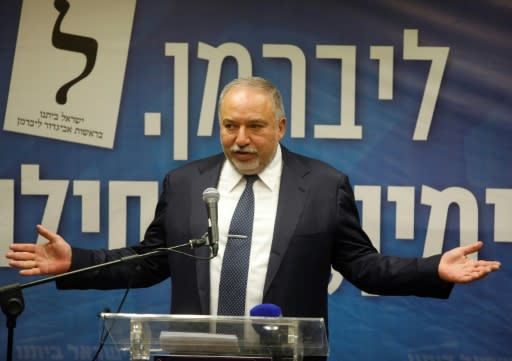 Former Israeli defence minister Avigdor Lieberman is refusing to budge in coalition negotiations with Prime Minister Benjamin Netanyahu