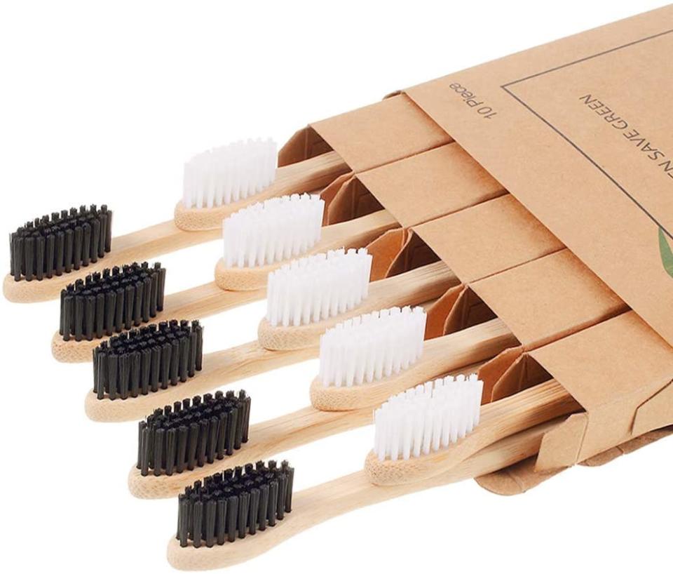 Nuduko Biodegradable Bamboo Toothbrushes