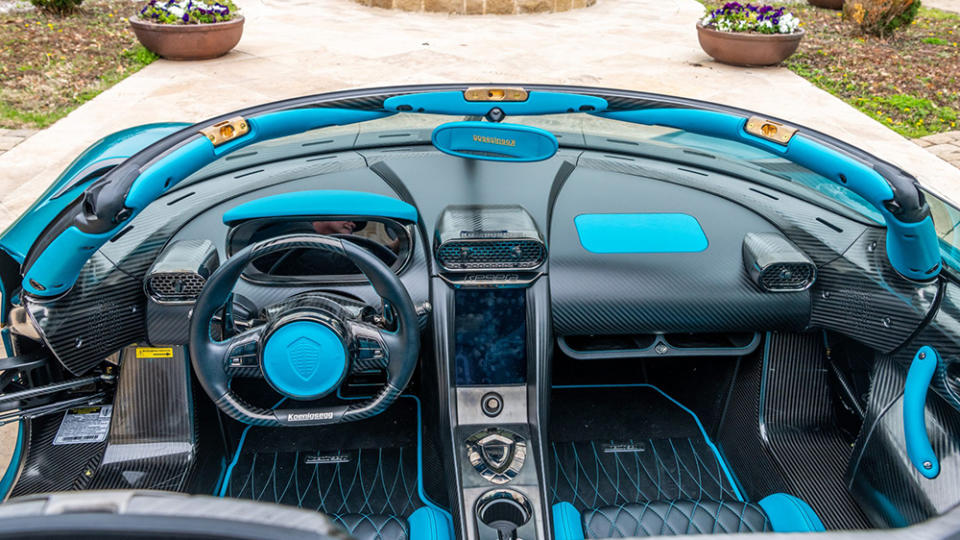 Inside the 2021 Koenigsegg Regera