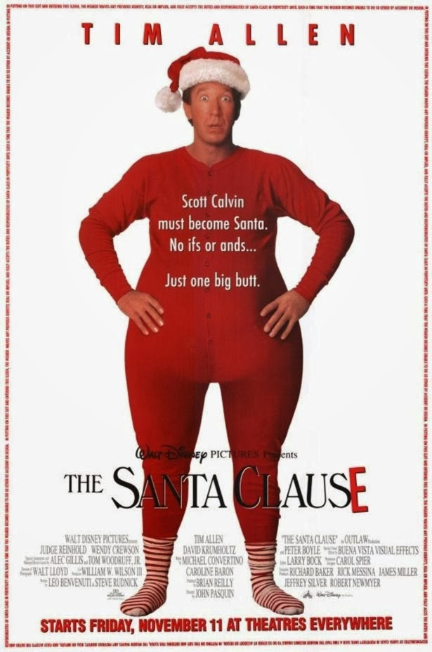 santa clause movie poster