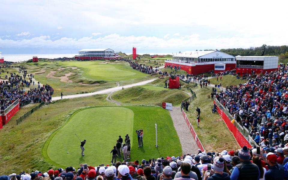 Hole-by-hole guide to the Whistling Straits Ryder Cup course - GETTY IMAGES