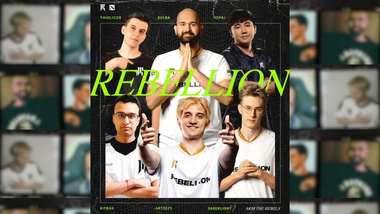 Shopify Rebellion revealed that its Dota 2 roster for the 2024 upcoming season will feature new additions in Yopaj, Thiolicor, and Kitrak. (Photo: Shopify Rebellion)
