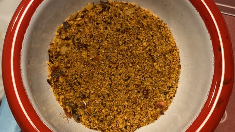 Tamarind seasoning blend in bowl