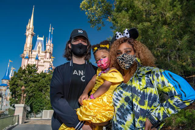 Matt Stroshane Alexis Ohanian, Serena Williams and their daughter