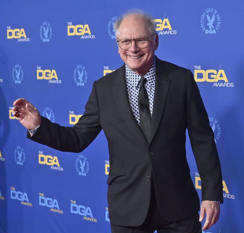 Barry Levinson attends the 74th annual Directors Guild of America Awards at the Beverly Hills Hotel in California on March 12, 2022. The filmmaker turns 82 on April 6. File Photo by Jim Ruymen/UPI