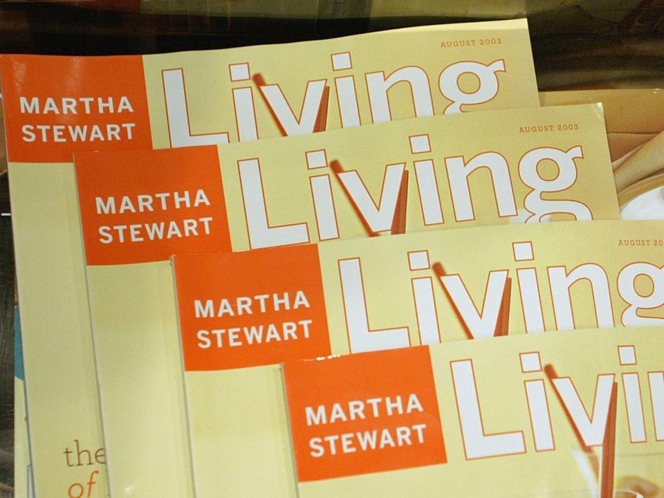 martha stewart living magazines from 2003