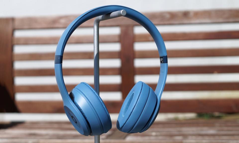 <span>These compact on-ear headphones still stand out in the market.</span><span>Photograph: Samuel Gibbs/The Guardian</span>