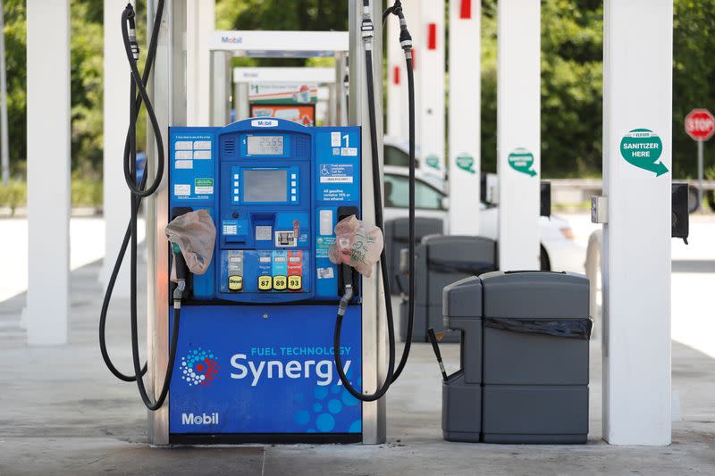 Gas shortage in southeastern United States