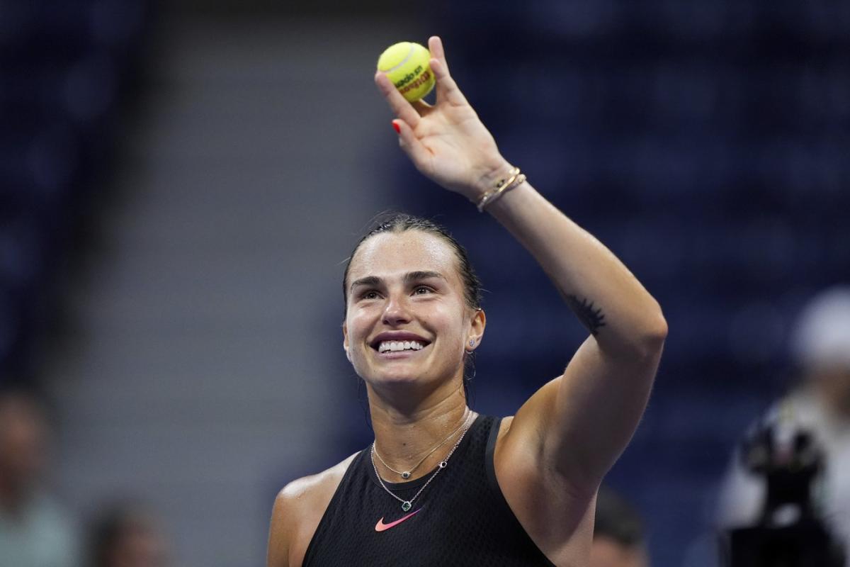 Sabalenka wins latest-starting match in US Open history that finally begins after midnight