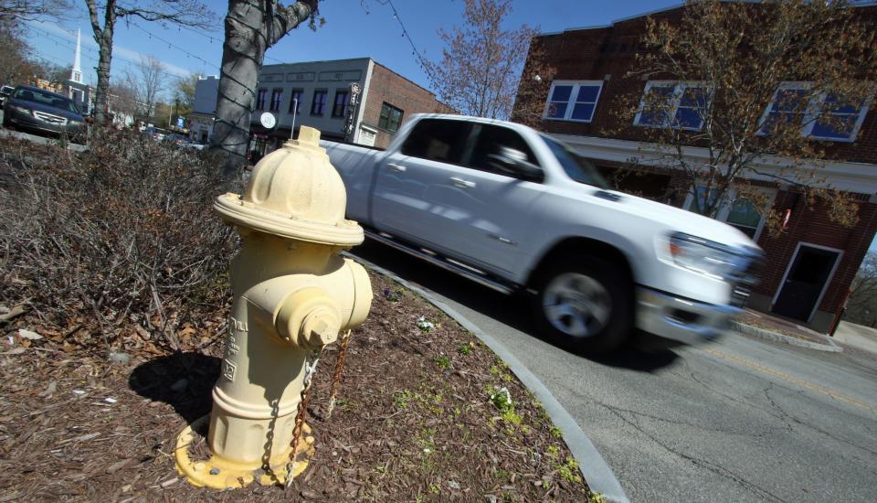 One of several fire hydrants along Main Street Tuesday afternoon, March 19, 2024.