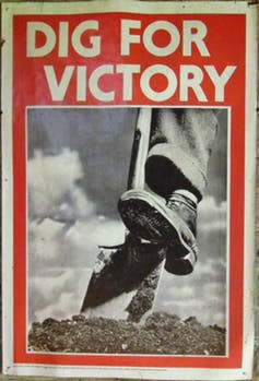 <span class="caption">British propaganda from World War II.</span> <span class="attribution"><a class="link " href="https://www.flickr.com/photos/andymag/7356984626" rel="nofollow noopener" target="_blank" data-ylk="slk:UK Government/andymag;elm:context_link;itc:0;sec:content-canvas">UK Government/andymag</a>, <a class="link " href="http://creativecommons.org/licenses/by/4.0/" rel="nofollow noopener" target="_blank" data-ylk="slk:CC BY;elm:context_link;itc:0;sec:content-canvas">CC BY</a></span>