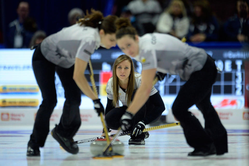 <p>The Ottawa skip finished off a dominant season that also included a world championship by winning the Canadian Olympic curling trials in her hometown. (Adrian Wyld/CP) </p>