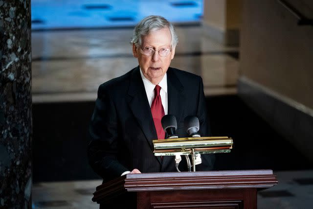 Al Drago-Pool/Getty Senate Minority Leader Mitch McConnell