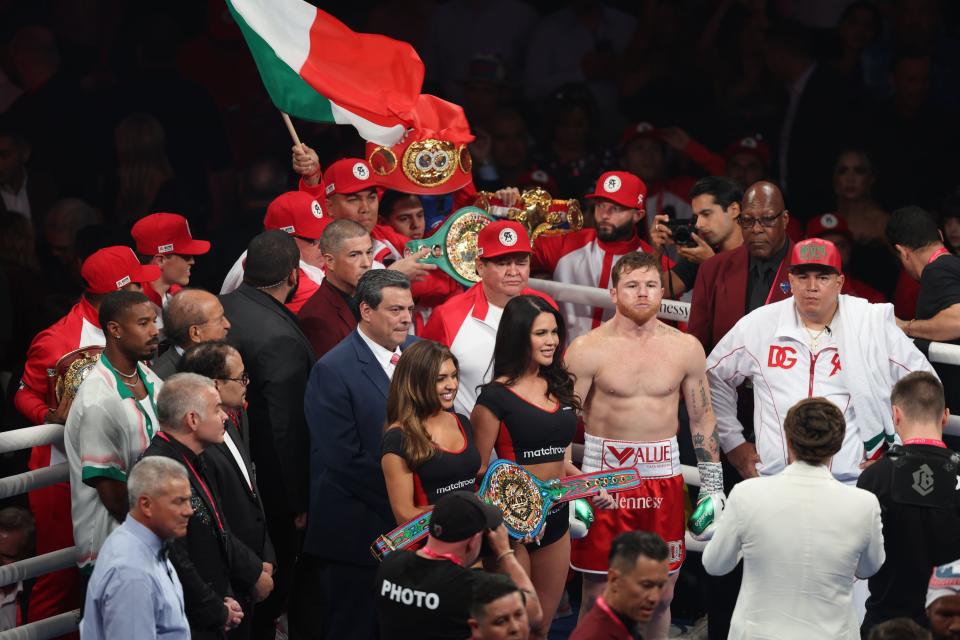 Canelo Alverez before his fight against GGG.
