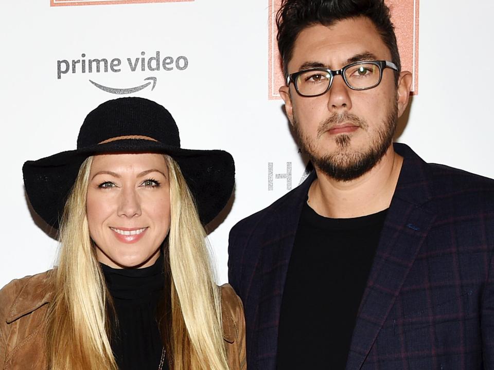 colbie caillat and justin young in march 2019