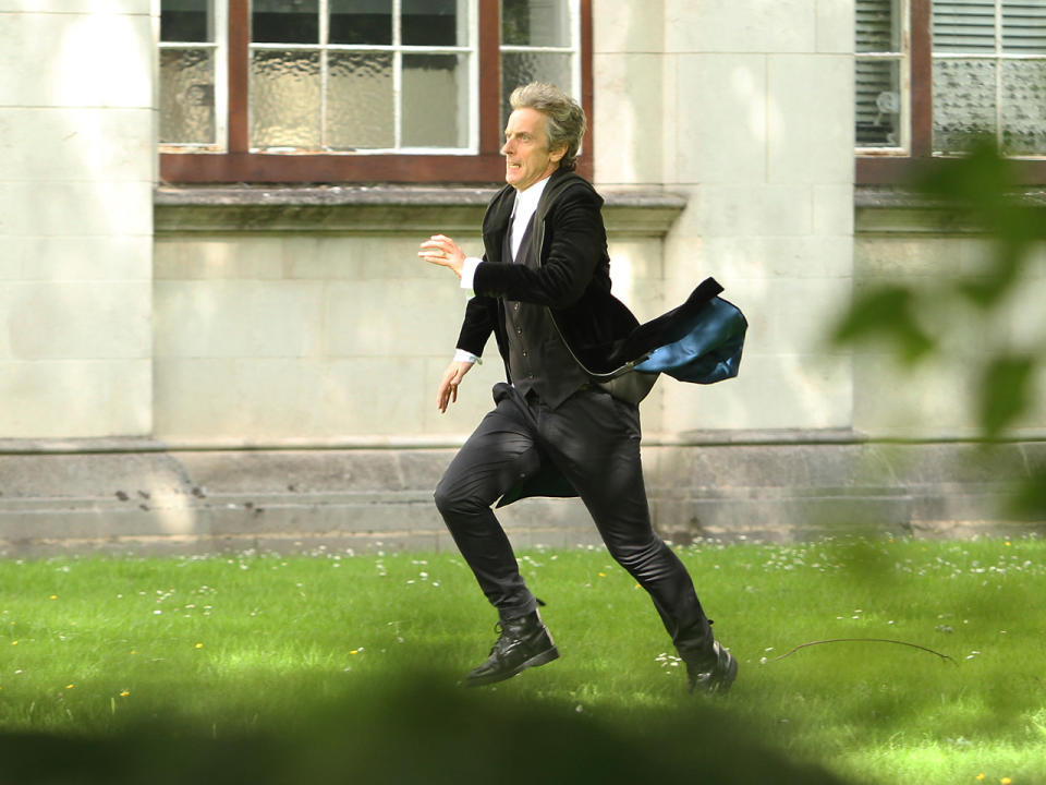 Peter Capaldi in “Doctor Who”