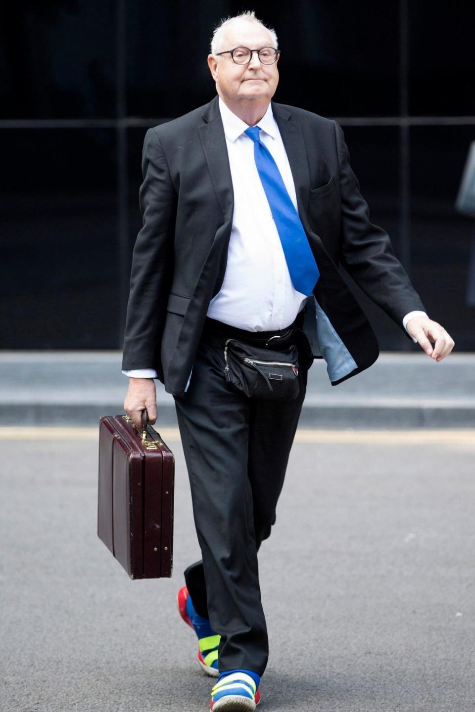 Mr King arrives at Southwark Crown Court in London on June 13 (PA)