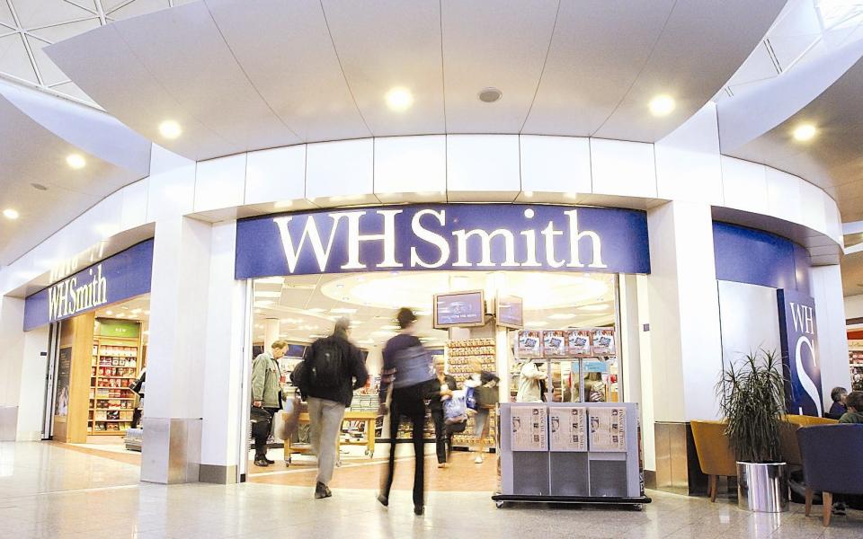 WH Smith's travel outlets improved sales, offsetting a decline in its high street business