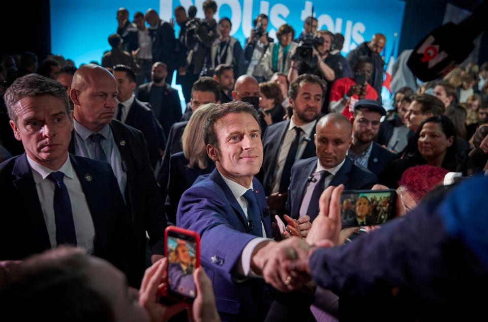 Nearly 50 million French people were called to the polls (Getty Images)