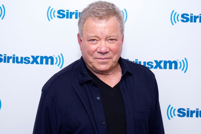 <p>Santiago Felipe/Getty</p> William Shatner visits SiriusXM Studios on September 6, 2018 in New York City.