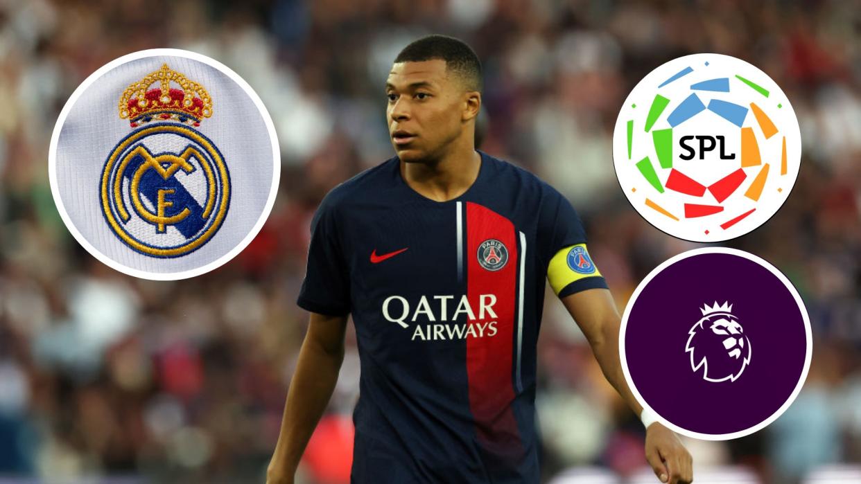  Kylian Mbappe Real Madrid Saudi Pro League Premier League 