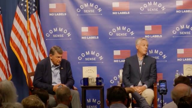 Sen. Joe Manchin and Fmr. Utah Gov. Jon Huntsman