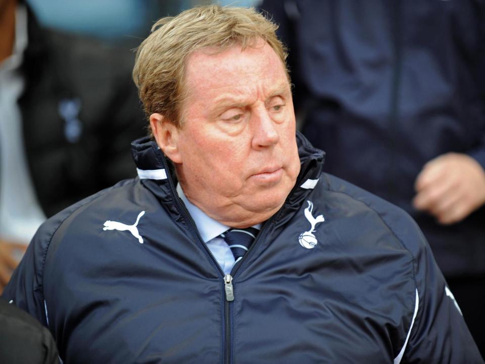 Redknapp took over and would go on to guide Spurs into the Champions League for the first time, but was sacked following the 2011/12 season: AFP via Getty Images